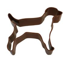 Picture of DOG POLY-RESIN COATED COOKIE CUTTER BROWN 10.2CM